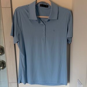 G/FORE Light Blue Button Down Shirt